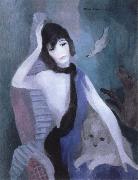 Marie Laurencin portrait of mademoiselle chanel oil painting